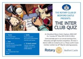 Rotary Club of Bedford Castle - Inter-Club Quiz